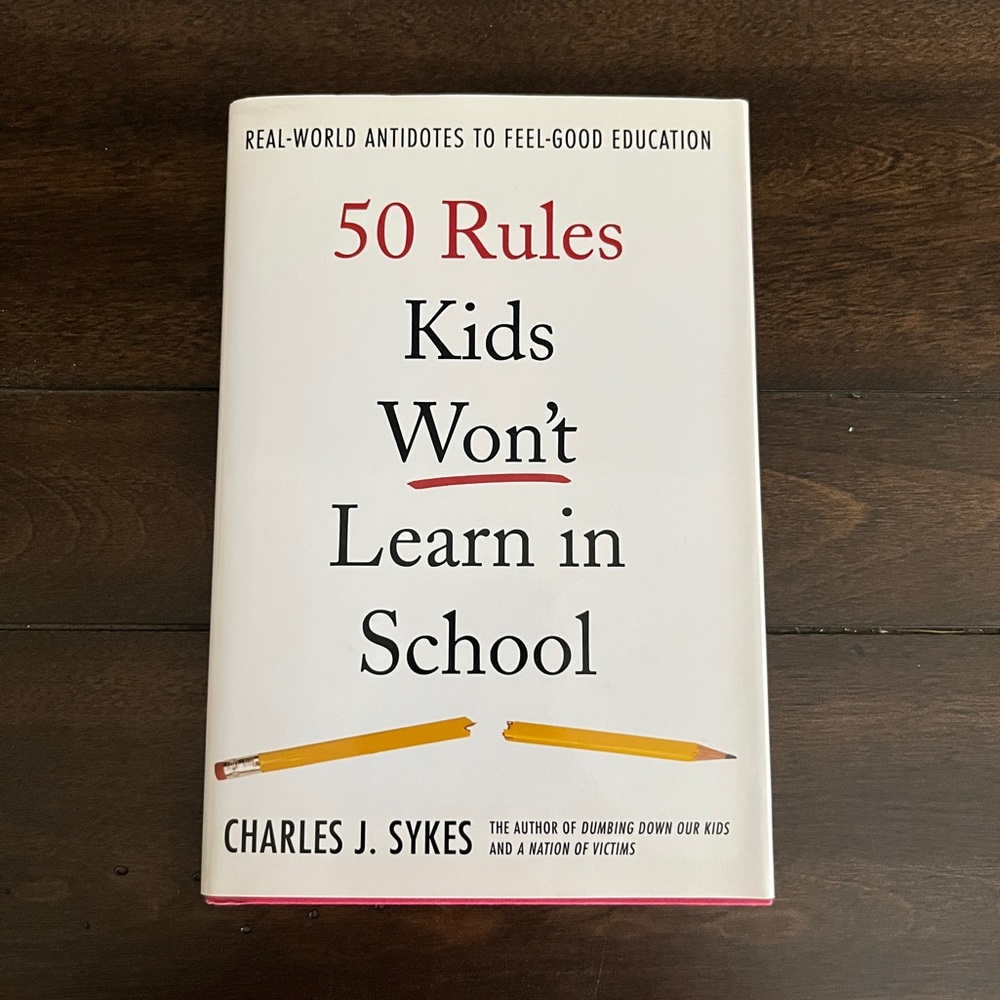 50 Rules Kids Won’t Learn in School – Hardcover Book